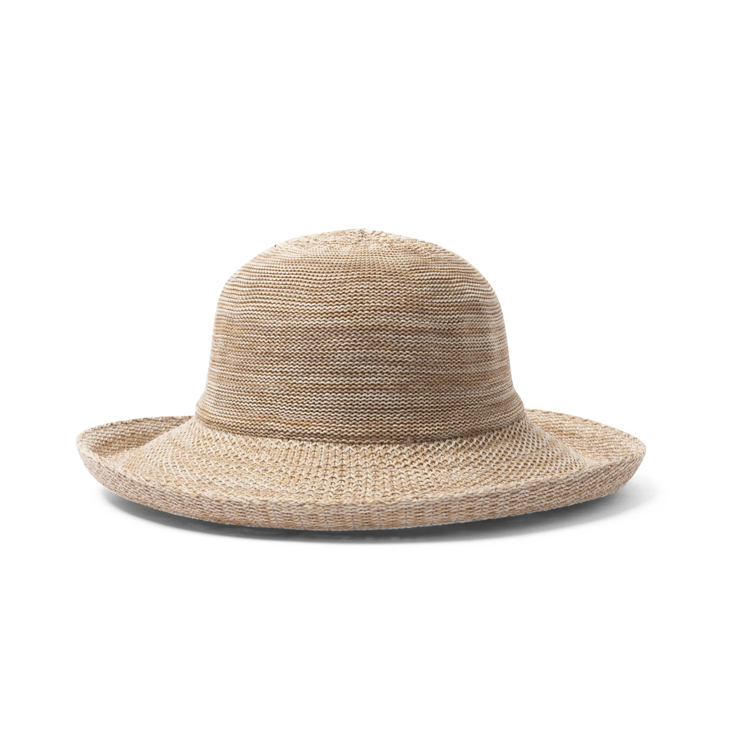 Classic Breton Hat - Mixed Camel 5 Classic Breton Hat - Mixed Camel - Image 5