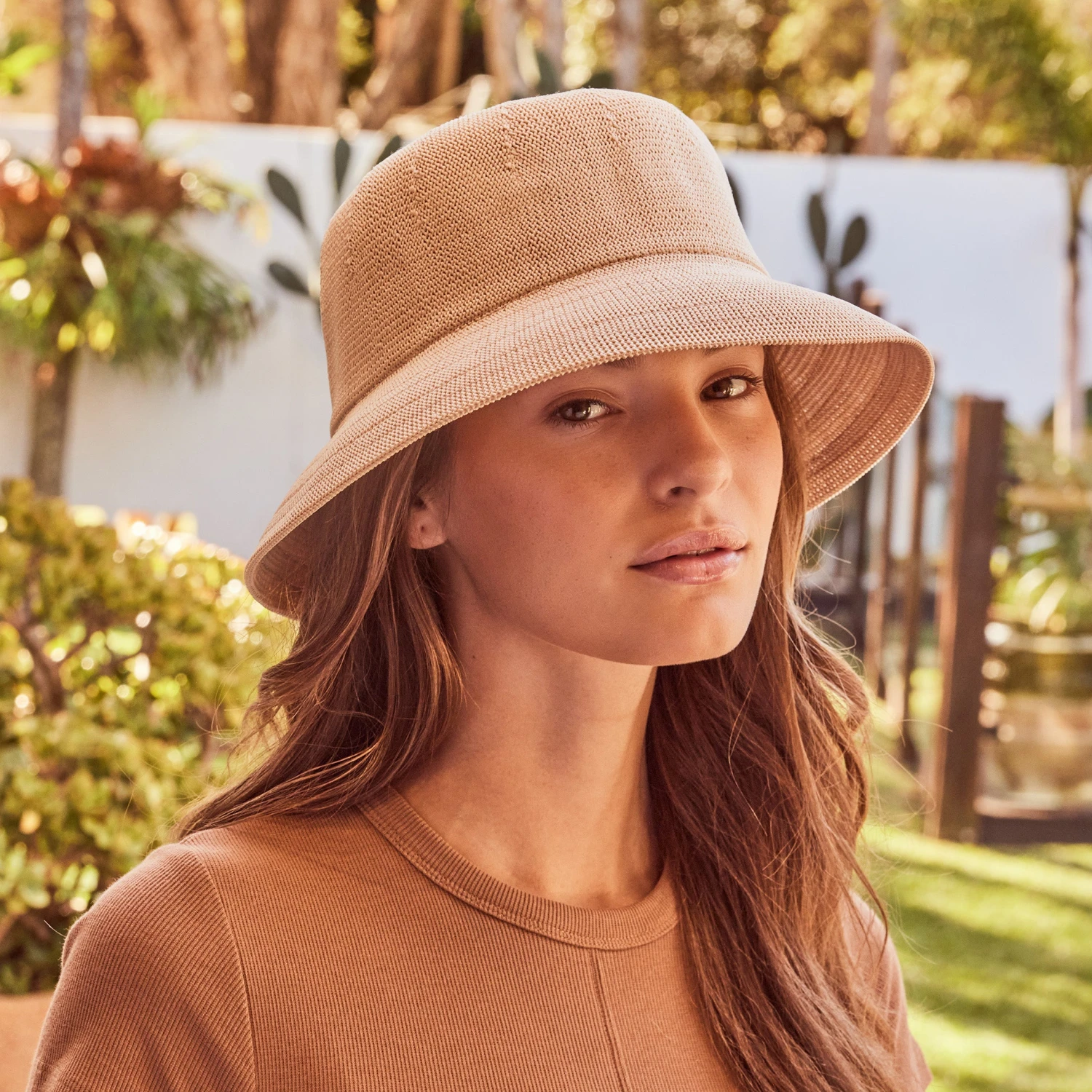 Tamzin Bucket Hat - Beige 2 Tamzin Bucket Hat - Beige - Image 2