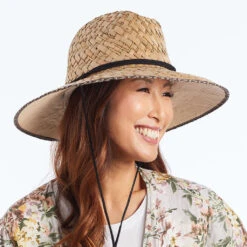 Classic Straw Surf Hat - Natural -Cancer Council Shop 11301 1