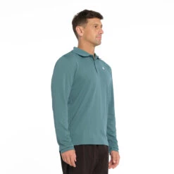 Mens Long Sleeve Polo - Bayou -Cancer Council Shop 230804 CancerCouncil Ecom CCCCC145453 0099 5000px