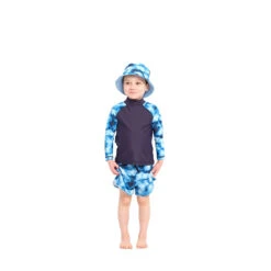Infant Blue Tie Dye Bucket Swim Hat -Cancer Council Shop 230907 CancerCouncil EcomKids CCCCC865693 1144 5000px