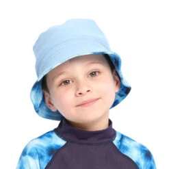 Infant Blue Tie Dye Bucket Swim Hat -Cancer Council Shop 230907 CancerCouncil EcomKids CCCCC865693 1152 5000px1
