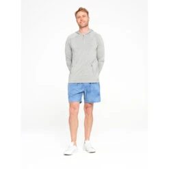 Mens Active Lined Shorts - Blue -Cancer Council Shop 240513 CancerCouncil ECOM5333