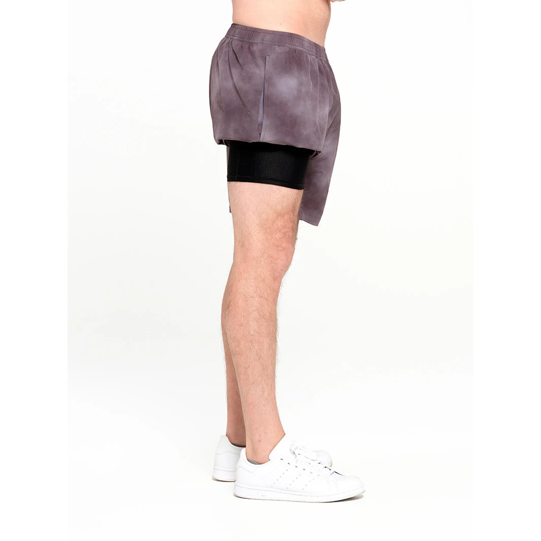 Mens Active Lined Shorts - Quiet Shade 7 Mens Active Lined Shorts - Quiet Shade - Image 7