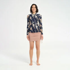 Womens Eloise LS Swim Jacket -Cancer Council Shop 240924 CancerCouncil Ecom ONMODEL CCCCC169484 0133