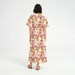 Womens Jessica Cover Up Dress -Cancer Council Shop 240924 CancerCouncil Ecom ONMODEL CCCCC173944 0237