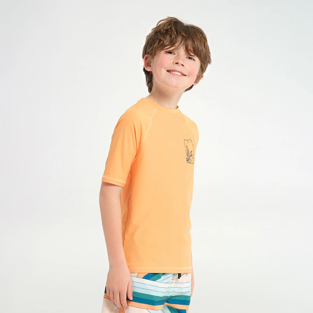 Kids Surf Break SS Rashie 2 Kids Surf Break SS Rashie - Image 2