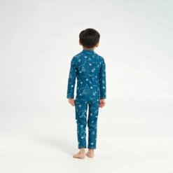 Infant Beach Days LS Swim Zip Suit - Navy -Cancer Council Shop 240924 CancerCouncil Ecom ONMODEL CCCCC801674 1296