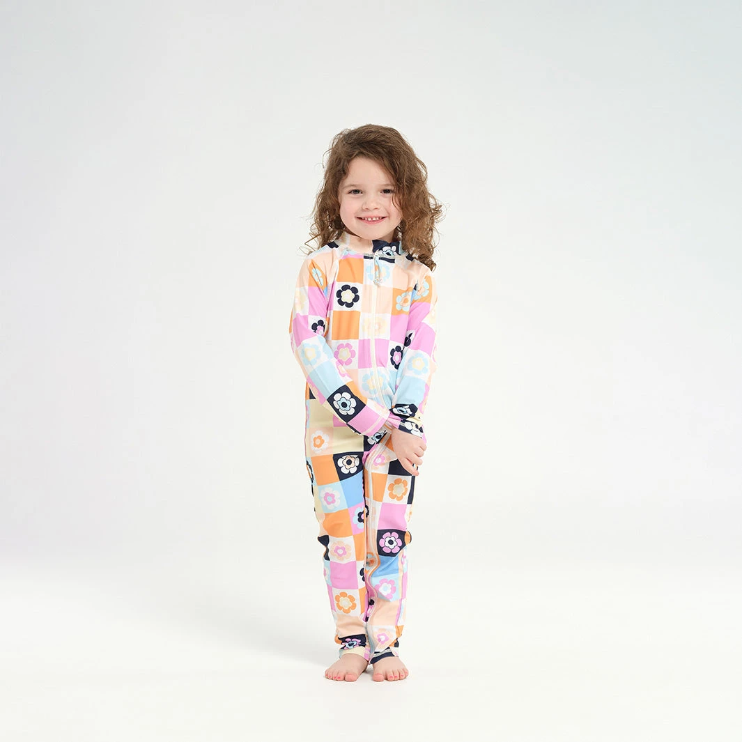 Infant Patch LS Swim Zip Suit 1 Infant Patch LS Swim Zip Suit