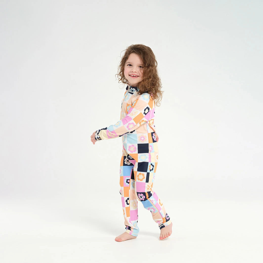 Infant Patch LS Swim Zip Suit 2 Infant Patch LS Swim Zip Suit - Image 2