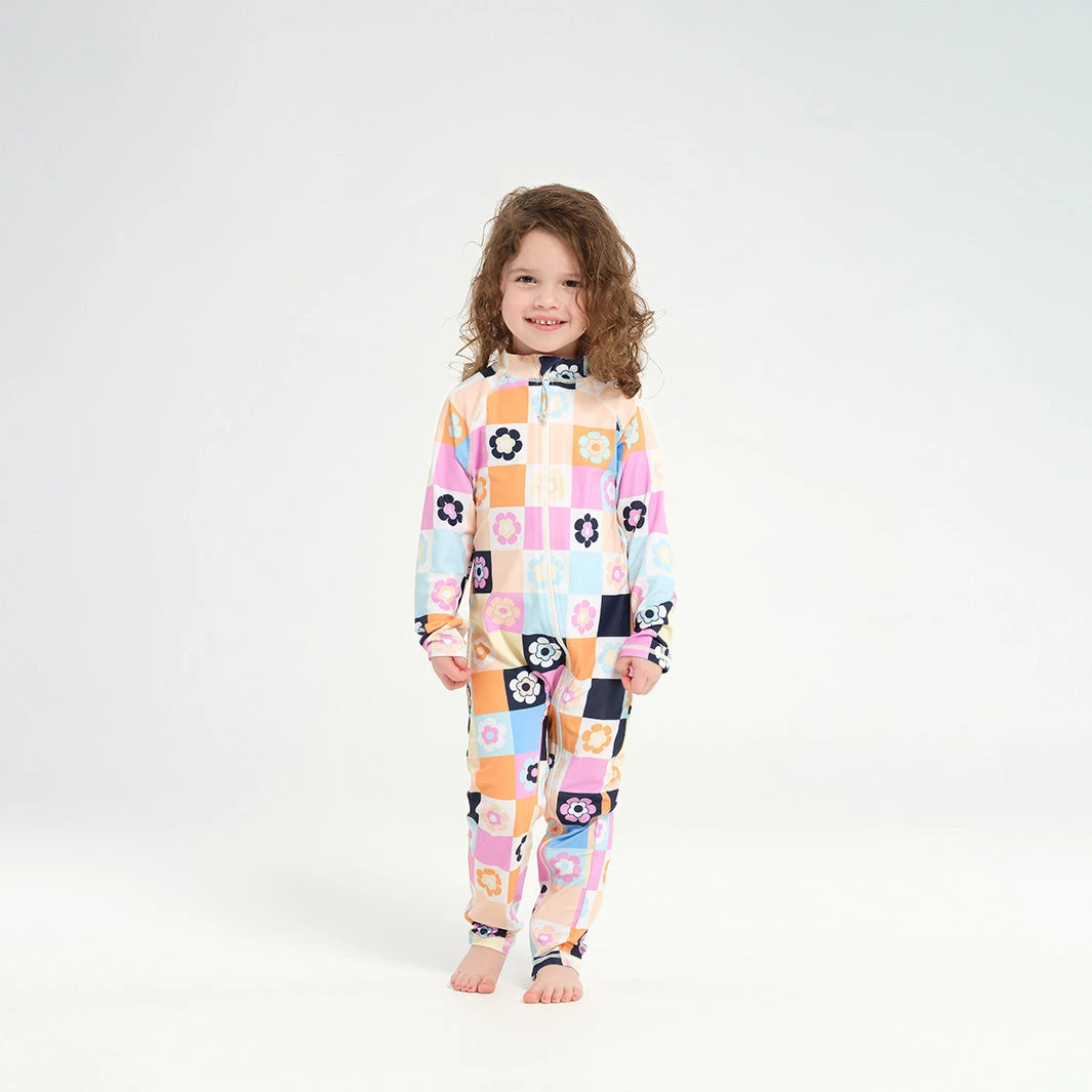 Infant Patch LS Swim Zip Suit 3 Infant Patch LS Swim Zip Suit - Image 3