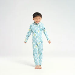 Infant Summer Days LS Swim Zip Suit