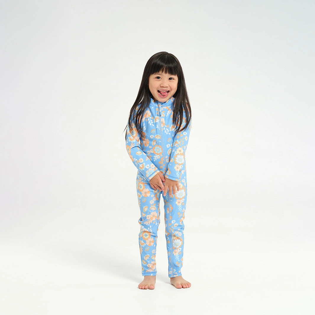 Infant Alannah LS Swim Zip Suit 3 Infant Alannah LS Swim Zip Suit - Image 3