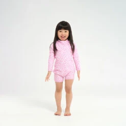 Infant Candy LS Swim Zip Suit