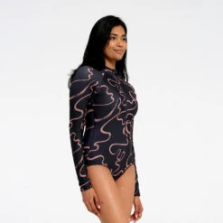 Womens Swirl LS Paddle Suit -Cancer Council Shop 250701 CancerCouncil Ecom CCCCC177575 9386copy