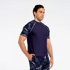 Mens Coastal SS Rashie 7 Mens Coastal SS Rashie -Cancer Council Shop 250701 CancerCouncil Ecom CCCCC177905 9279copy