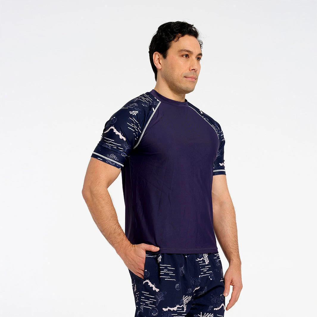 Mens Coastal SS Rashie 3 Mens Coastal SS Rashie - Image 3