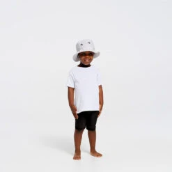 Toddler Shark Bucket Swim Hat 18 Toddler Shark Bucket Swim Hat -Cancer Council Shop 250701 CancerCouncil Ecom CCCCC400735 8744