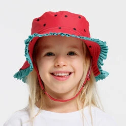 Toddler Watermelon Bucket Swim Hat