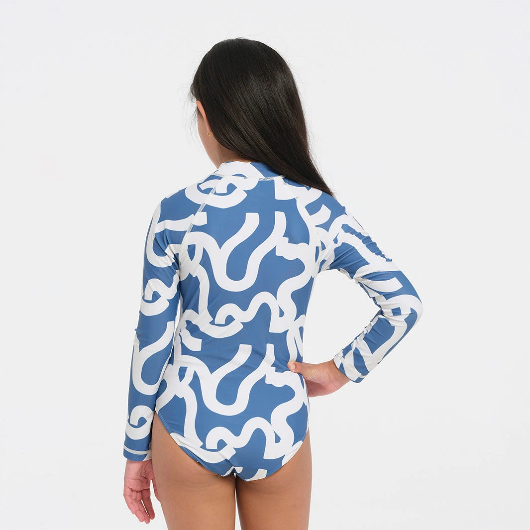 Kids Waves LS Paddle Suit 2 Kids Waves LS Paddle Suit - Image 2