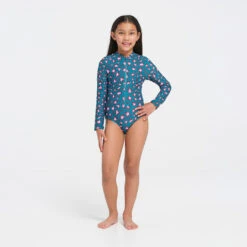 Kids Leopard LS Paddle Suit 8 Kids Leopard LS Paddle Suit -Cancer Council Shop 250701 CancerCouncil Ecom CCCCC671815 9173fulledit