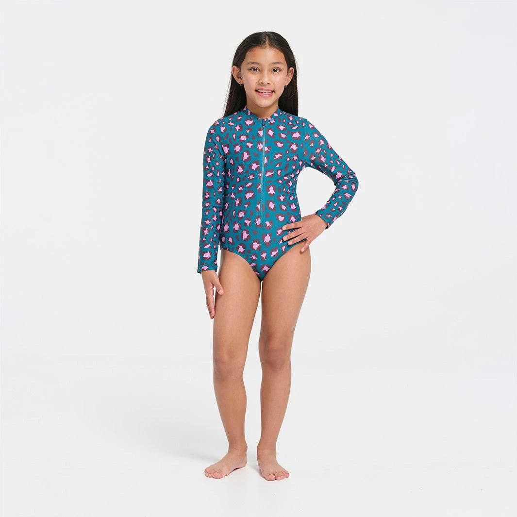 Kids Leopard LS Paddle Suit 4 Kids Leopard LS Paddle Suit - Image 4