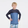 Kids Deep Blue LS Rashie