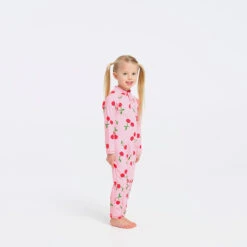 Toddler Cherry Swim Zip Suit -Cancer Council Shop 250701 CancerCouncil Ecom CCCCC802915 8320