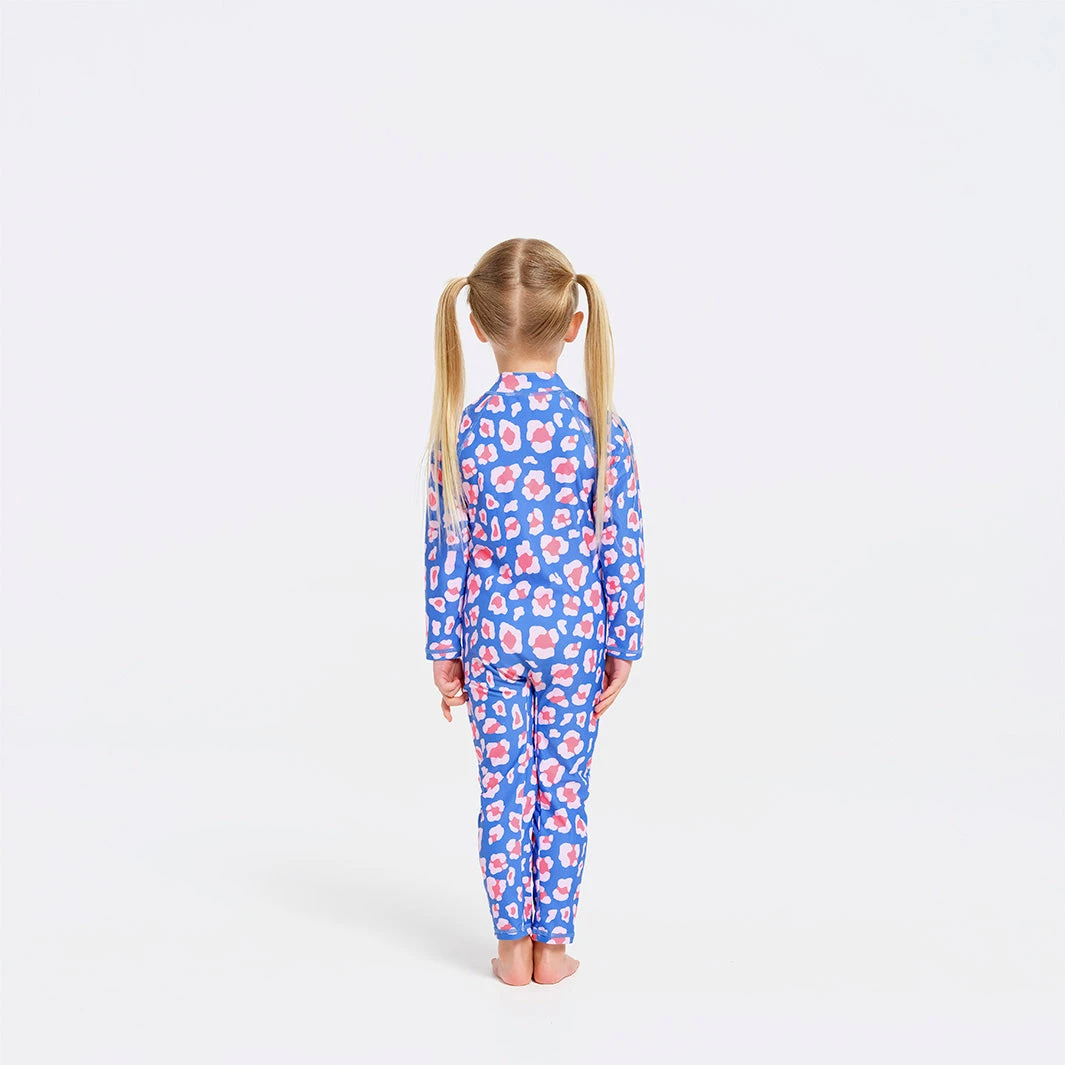 Toddler Bloom Swim Zip Suit 2 Toddler Bloom Swim Zip Suit - Image 2