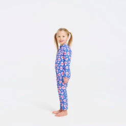 Toddler Bloom Swim Zip Suit 6 Toddler Bloom Swim Zip Suit -Cancer Council Shop 250701 CancerCouncil Ecom CCCCC802955 8420
