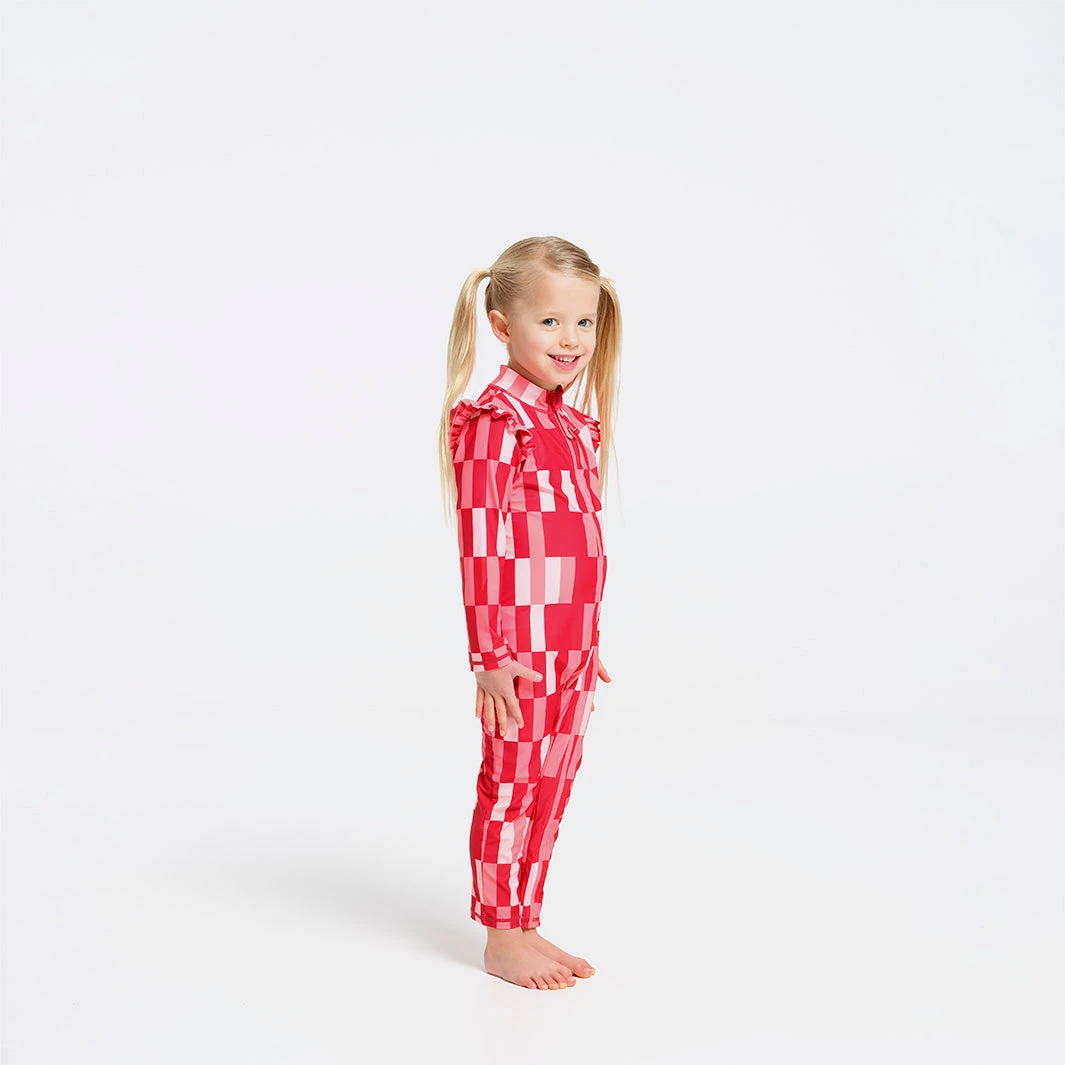 Toddler Scarlett Swim Zip Suit 4 Toddler Scarlett Swim Zip Suit - Image 4