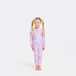 Toddler Posy Swim Zip Suit