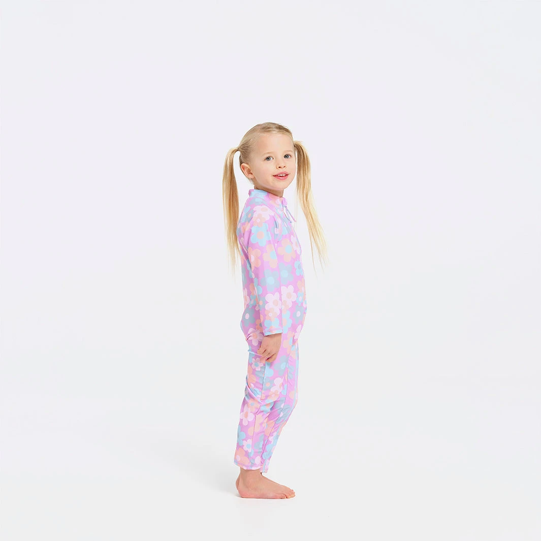 Toddler Posy Swim Zip Suit 3 Toddler Posy Swim Zip Suit - Image 3
