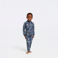 Toddler Shell Swim Zip Suit