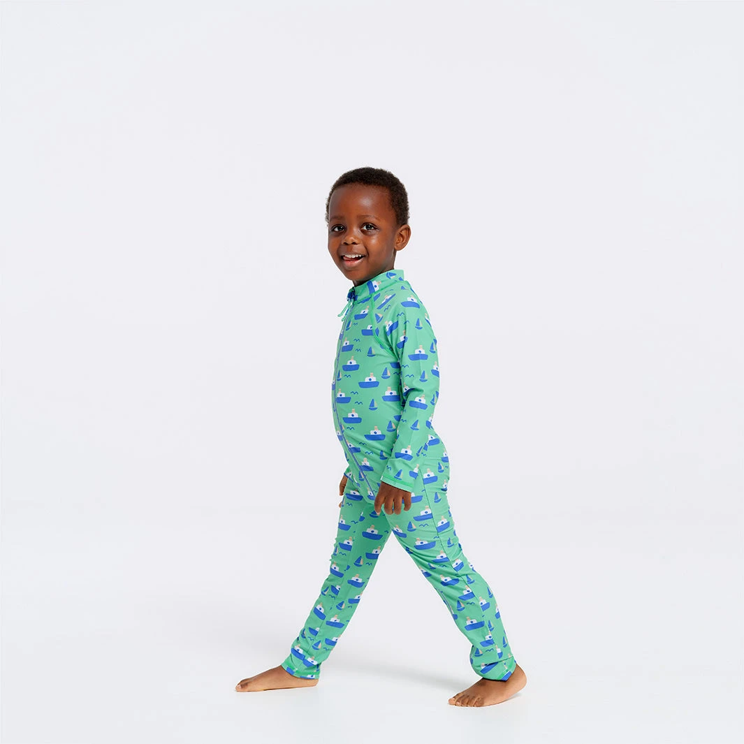 Toddler Boat Swim Zip Suit 4 Toddler Boat Swim Zip Suit - Image 4