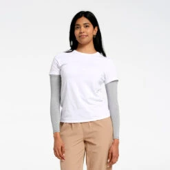 Active UV Sleeve Set - Light Grey Marle -Cancer Council Shop 250701 CancerCouncil Ecom CCCCC973425 9902copy