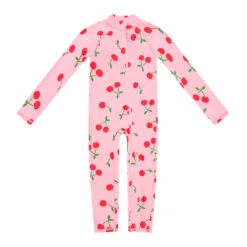 Toddler Cherry Swim Zip Suit -Cancer Council Shop 250701 CancerCouncil Product8715