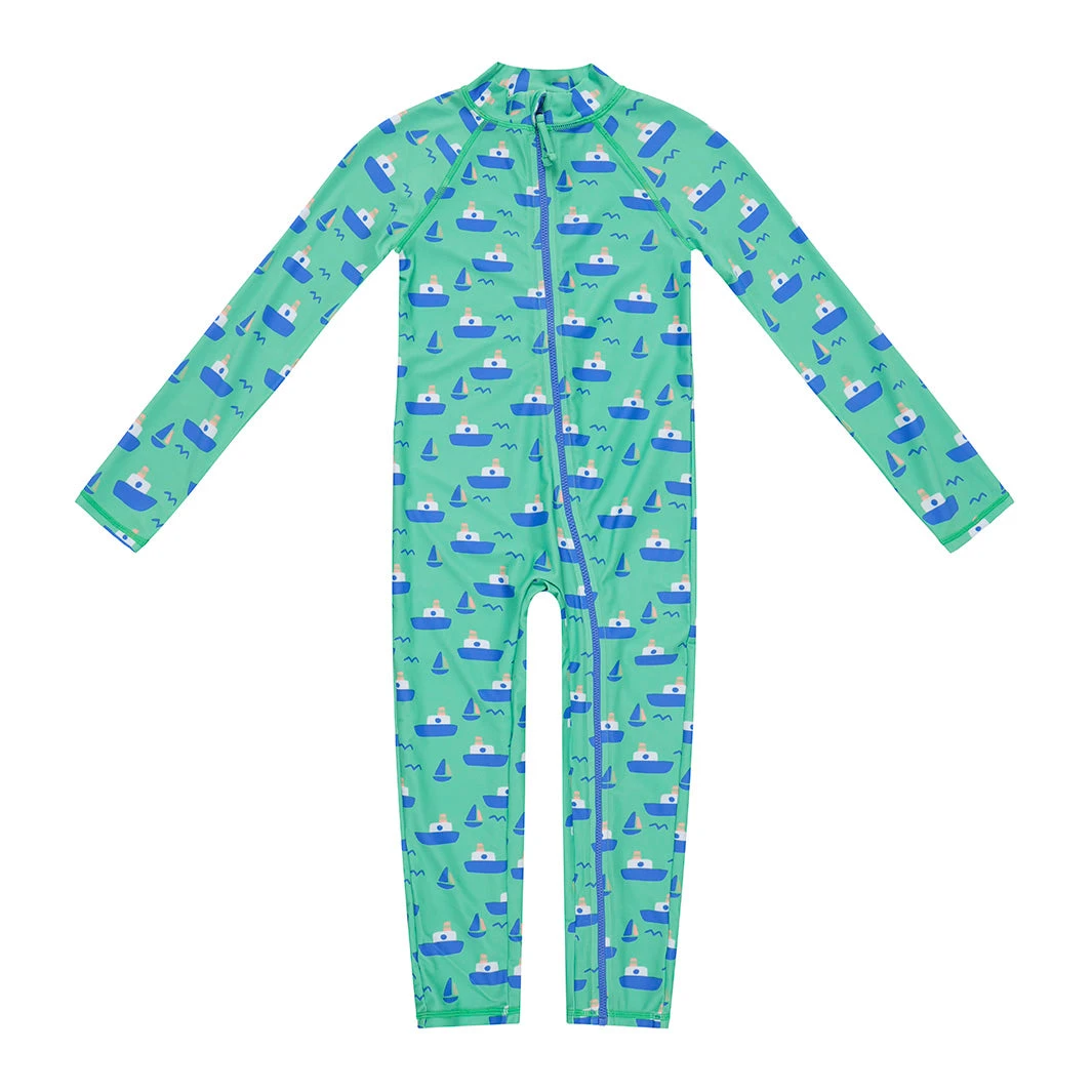 Toddler Boat Swim Zip Suit 5 Toddler Boat Swim Zip Suit - Image 5