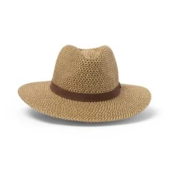 Outback Lightweight Fedora Hat - Chocolate 11 Outback Lightweight Fedora Hat - Chocolate -Cancer Council Shop 27665 10