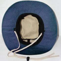 Symonds Kids Cricket Hat - Beige/Navy -Cancer Council Shop 32382 5