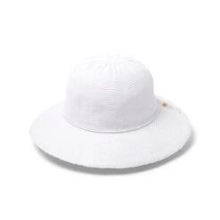 Juanita Capeline Hat - White