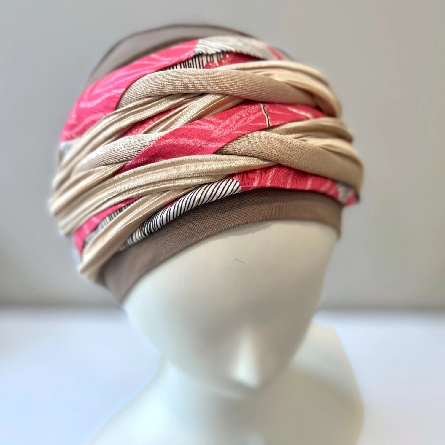 Christine Boho Headband - Poppy Red Glam 1 Christine Boho Headband - Poppy Red Glam