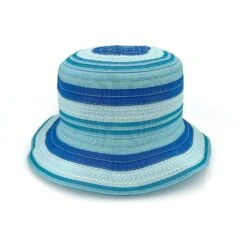 Chloe Bucket Hat - Blue -Cancer Council Shop B11BluesCHLOESide