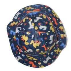 Levi Bucket Hat - Dinosaur -Cancer Council Shop B681Levi Dinasaur 1