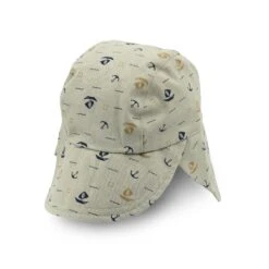 Sandy Legionnaire Hat- Khaki Boats -Cancer Council Shop B708SandyKhakiBoats 7