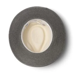 Heritage Town & Country Hat - Ivory/Black -Cancer Council Shop BD146IvoryBlackHERITAGEbelow