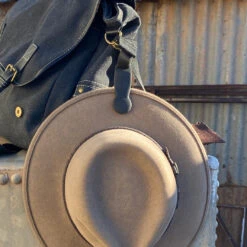 Klipsta Hat Clip - Black -Cancer Council Shop Klipsta Black on bag