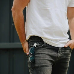 Spex Sunglasses Clip - 2 Pack - Black/Stone 10 Spex Sunglasses Clip - 2 Pack - Black/Stone -Cancer Council Shop Klipsta Hat Spex Magnetic clips