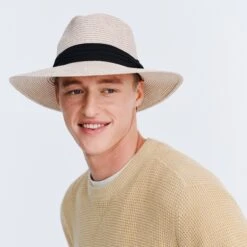 Perry Fedora Hat - Oatmeal