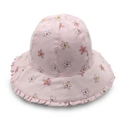 Mae Bucket Hat - Pink Flowers